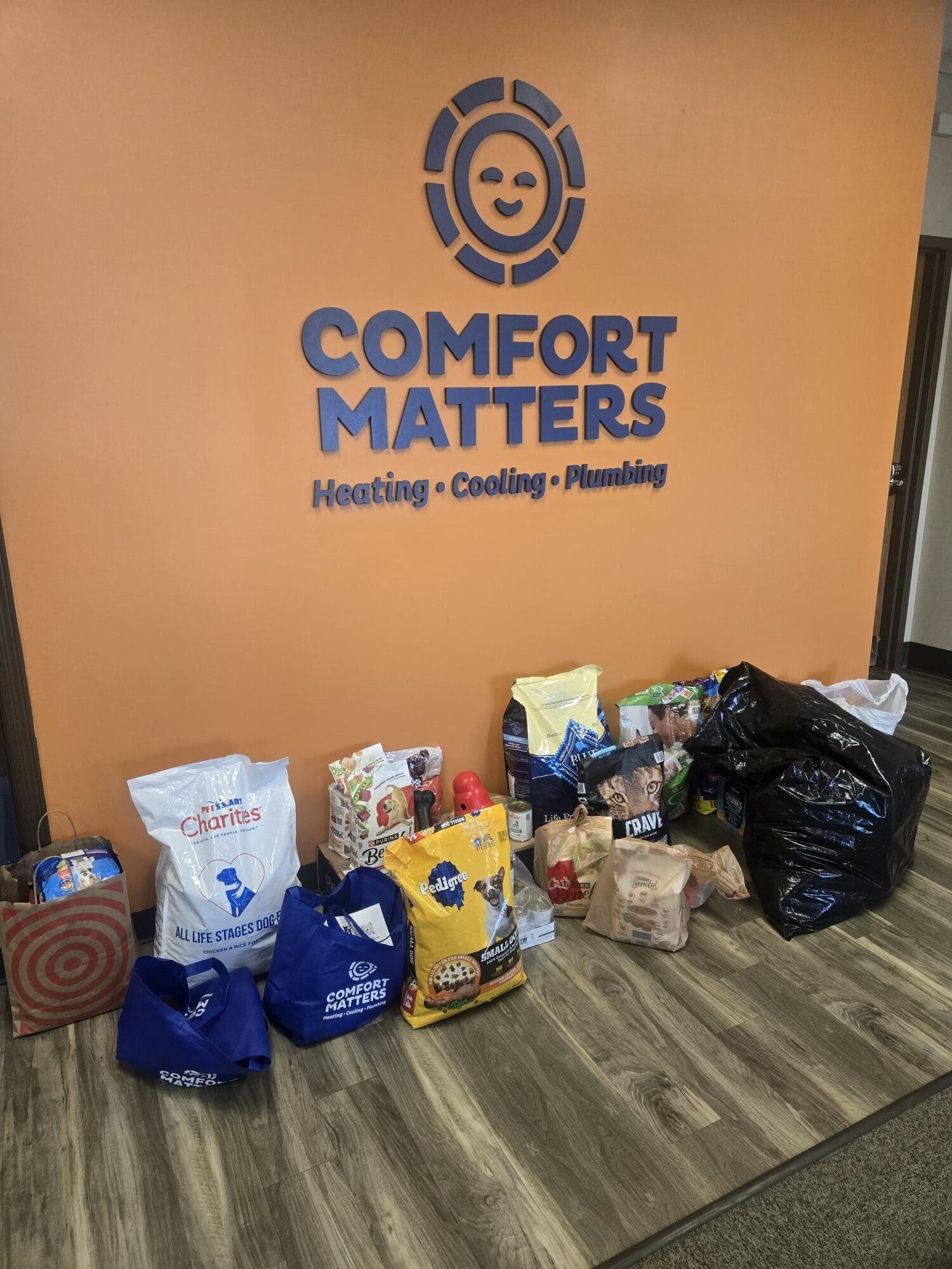 Dog Food Drive photo.